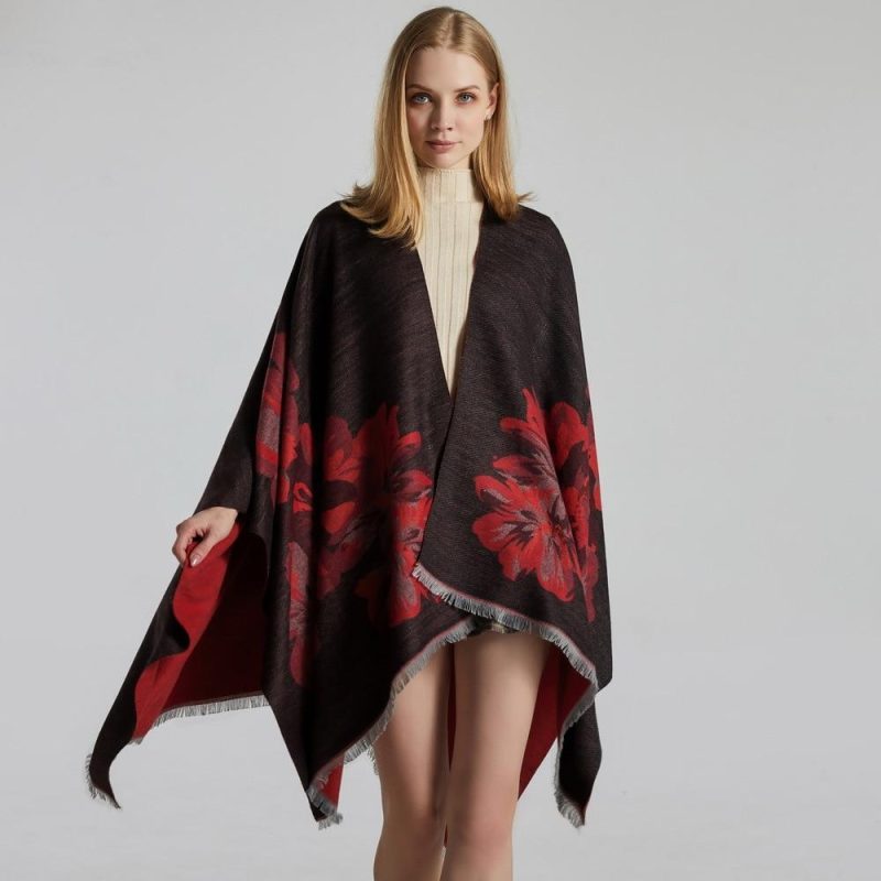 Poncho Algodon Mujer 12