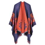 Poncho Algodon Mujer 2
