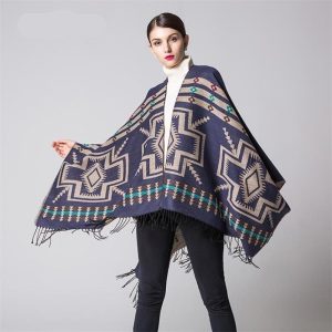 Poncho Alpaca Mujer 21