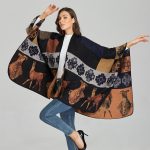 Poncho Marron Mujer 2