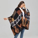 Poncho Marron Mujer 5