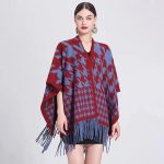 Poncho Mujer Punto 7