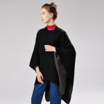 Poncho Negro Mujer 2