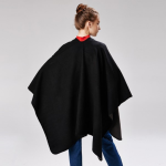 Poncho Negro Mujer 2