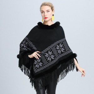 Poncho Polar Mujer 4